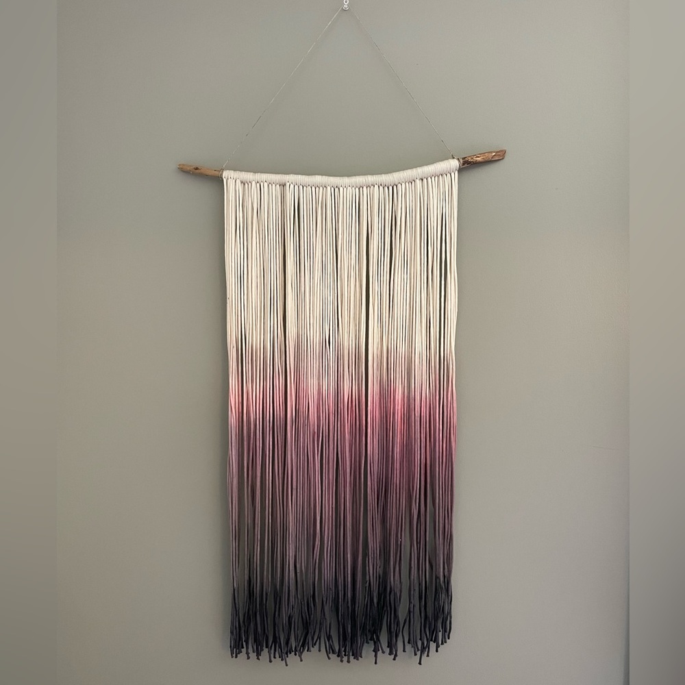 Handmade Boho Wall Hanging Decor 29 inches Long